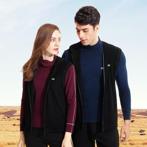 New leisure waistcoat hooded mens autumn double-sided matte womens warm jacket couples in the thick coat of high quality