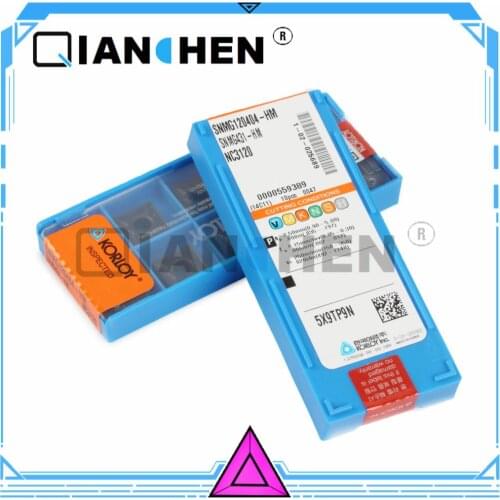 Original KORLOY SNMG120404-HM NC3120 (10pcs/lot) Cutting Tools Insert External Turning Tool Hard Alloy Ashley