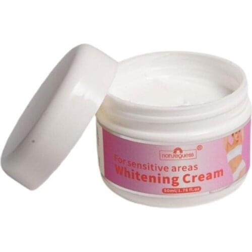 Whitening Cream Bleaching Face Body Lightening Cream Underarm Armpit Whitening Cream for Legs Knees Private Parts Body White 50g