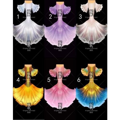 Professional Mermaid, fish tail, big fish tail aquarium performance suit underwater performance suit