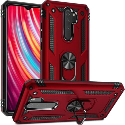 Shockproof Case for Xiaomi Redmi Note 8 Pro Armor Military Protective Magnet Holder Case Cover Impact Bumper Redmi Note8 Pro