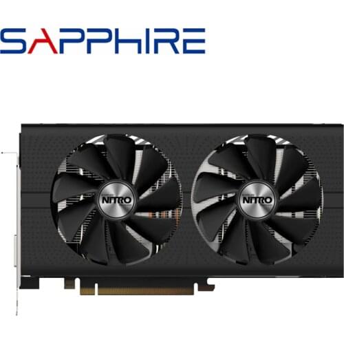 SAPPHIRE RX 570 4GB Graphics Cards GPU AMD Radeon RX570 4G Video Cards 256bit Desktop PC Computer Game Map HDMI Not Mining