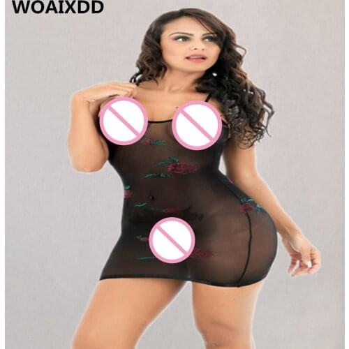 Female Erotic Porn Sexy Costumes Lingerie Net Body suits nightie Nightdress Nightwear Crotch Dress Body Stocking Intimates