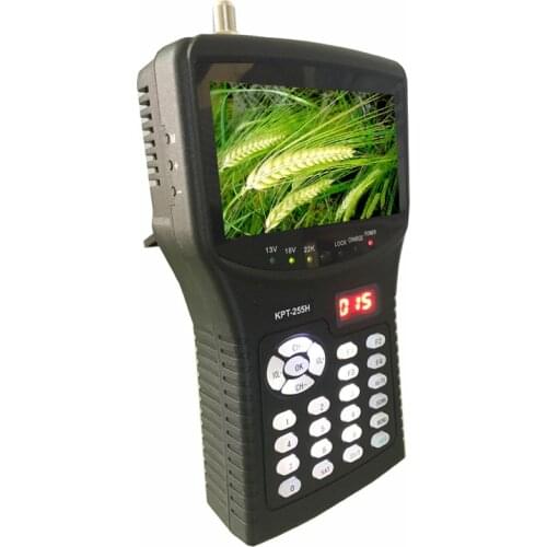 4.3Inch Handheld Multifunctional HD/MP4 Satellite Finder& Monitor & AHD Satellite TV Receiver HD