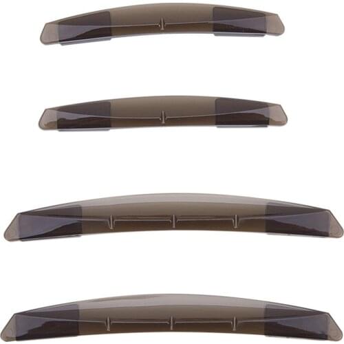 4Pcs/Set Car Door Protection Bumpers Flexible Glue Door Guard Edge Corner Bumper Molding Scratch Protector Strips