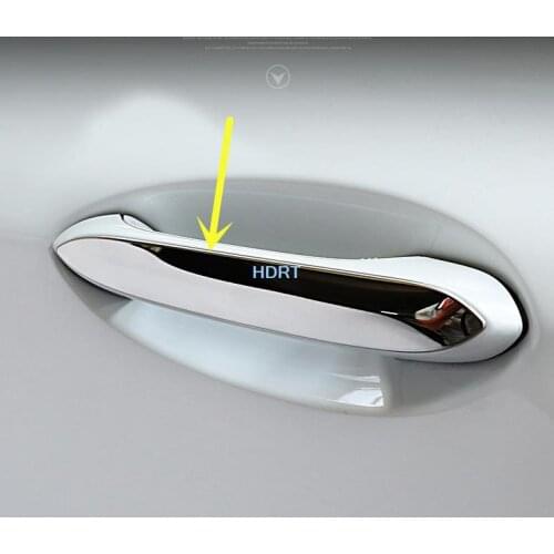 For BMW X5 2019 2020 2021 Car 4pcs Door Handle Bowl Protector Cover Trim Molding Stainless steel Car Styling Auto Accessories
