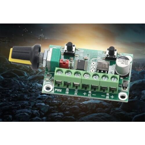6-30V PWM Brushless DC motor pulse width speed governor CW/CCW Electrodeless scram