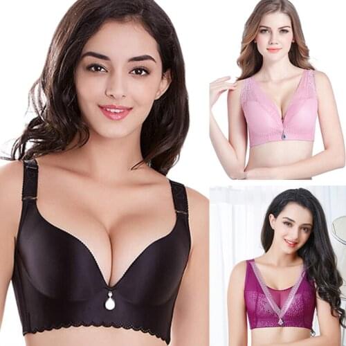 Women Underwear Gathers Push Up Bra Female Intimate Bralette Lingerie Bralette Underwear for Women Comfort Wireless Bras