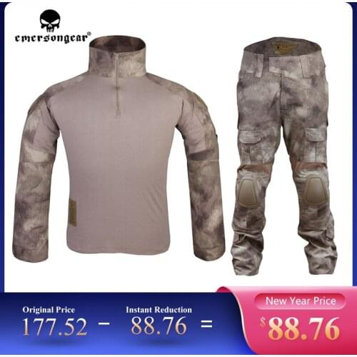 EMERSONGEAR Tactical G2 Combat Suit&Pants Military Hunting Suits Uniform Shooting Suit Shirts Pants Outdoor Multicam Sets Sport