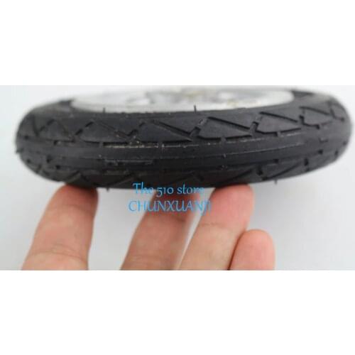 Good quality 5 inch 5x1 Inner Tube Wheel and Metal Hub fit Electric Pneumatic Wheel Gocart CasterVehicle