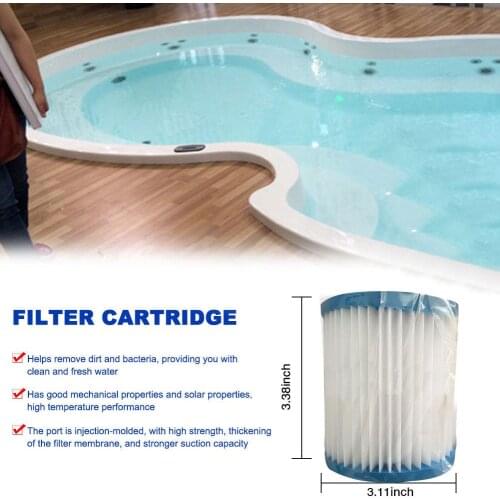300 Gallon Filter Cartridge Replacement Filter Cartridge For Pool Filter Pump Swimming Pool Cleaning Accessories