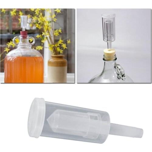 1PC Homebrew Beer Cylinder Fermenter Airlock Brewing Water Sealed Valve For Beer Valve Fermentation Check Exhaust Wine B3W3