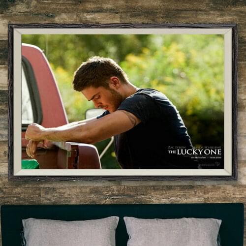 306 Zac Efron The Lucky One Movie Wall Silk Cloth Poster Art Decoration Gift