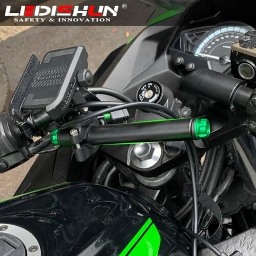 GPS Navigation Handlebar Bracket Extension For KAWASAKI NINJA250 NINJA300 SE R 2008-2017 Support