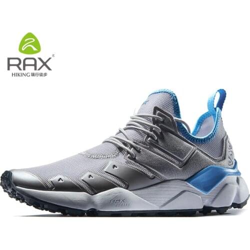 RAX Mens Running Sneakers Outdoor Breathable Sports Sneakers Men Running Shoes Athletic Cushioning Walking Jogging Trainers Man