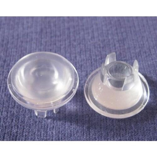 MF-20 High quality LED Optical Lens, Size: 20x11.3mm, Degree: 90, 120, Grinding surface, 4 Base feets, PMMA Materials