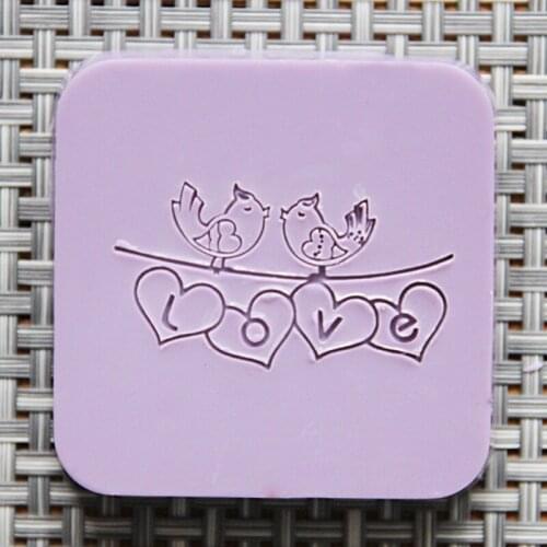 Natural Handmade Soap Seal Stamp Acrylic Mold Chapter