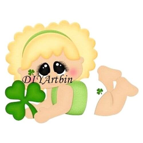 2020 New Die for card Baby Girl Brithday cutting dies mold Scrapbook paper craft knife mould blade punch stencils die