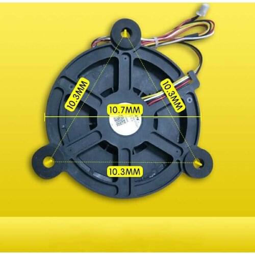 1pcs original refrigerator parts freezing fan cooling fan motor GW10C12MS1BA-57Z32 DC 12V motor fan