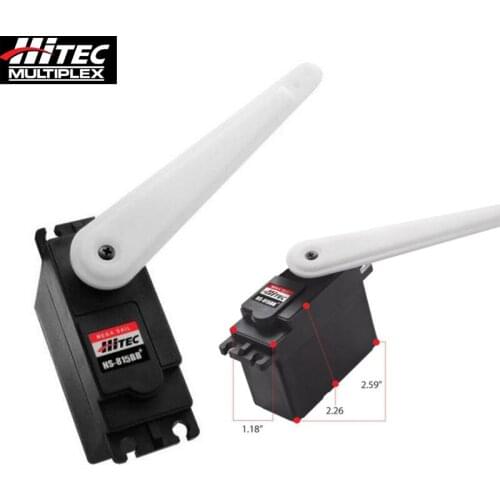 Original authentic multifunctional Hitec HS-815BB+ Analog Servo for Large Sailboat