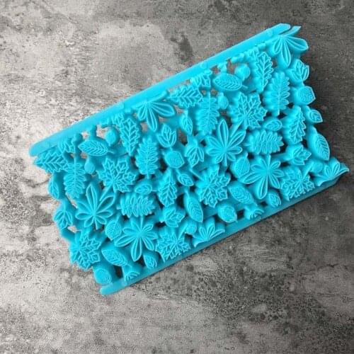 Flower leaf plastic fondant cutter cake mold fondant mold fondant cake decorating tools sugarcraft bakeware