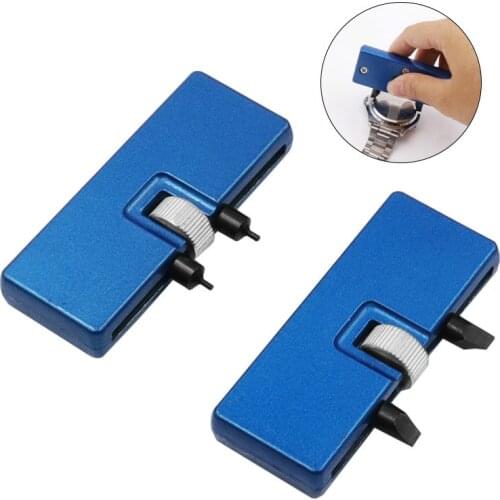 Portable Watch Repair Tool Universal Adjustable Watches Back Case Watchmaker Opener Two-jaw Open Watch Cover Remover