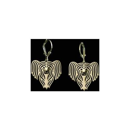 Drop Shipping-Chinese Crested Earrings