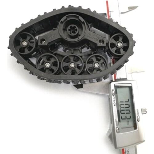 4pcs/set Military Truck Track Wheels Snow Tires Replacement Parts for RC Crawler Car DIY Modified Upgrade Accessories