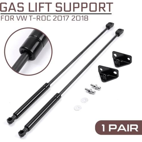 Car Front Engine Cover Hood Shock Lift Strut Struts Bar Support Props Rod Arm Gas Spring Bracket For VW T-ROC 2017 2018