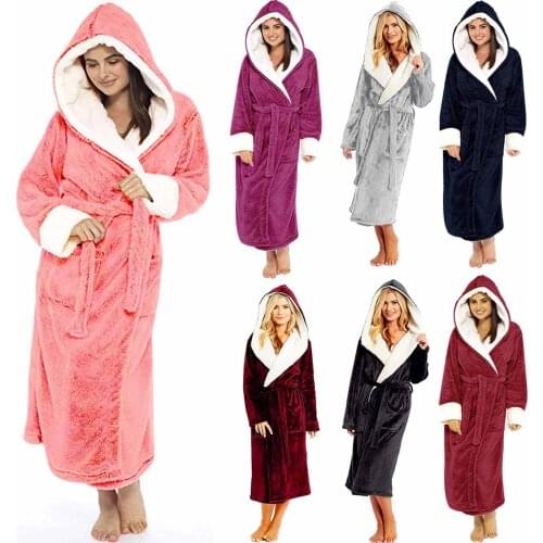 CHAXIAOA Women's Plush Robes