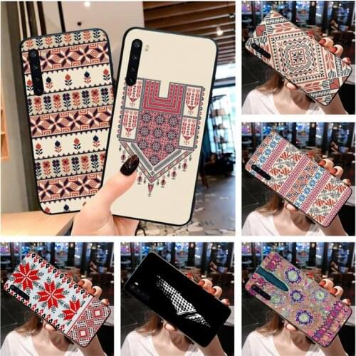 Embroidered Map of Palestine Phone Case for Xiaomi Mi Note 10 Lite Mi 9T Pro xiaomi 10 10 CC9 Pro