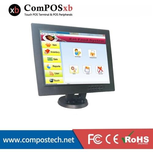 Compos 12 Inch 800*600 VGA Touch Pc Monitor / Touch Monitor /pos Touch Monitor