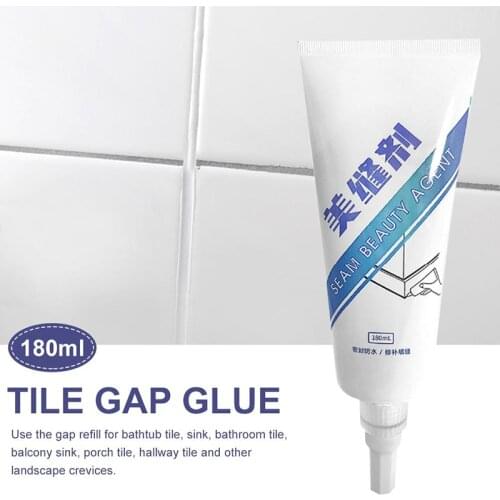 Ceramic Tile Wall Repairing Crack Repair Cream Waterproof Tile Refill Grout Caulk Sealant For Kitchen Sink Bathroom Repair Tools