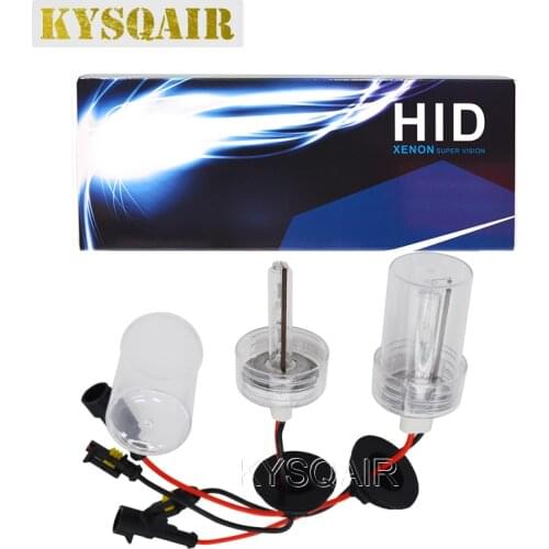 KYSQAIR 1 Pair H1 H3 H11 9005 9006 75W 100W 150W D2H HID Xenon Lamp Bulb H7 4300K 5000K 6000K 8000K 12V Car Light Headlight