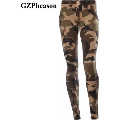 Fashion Sexy Camouflage Printed Leggings Women Casual High Waist Sport Fitness Leggings Slim Running Workout Leggings jeggings