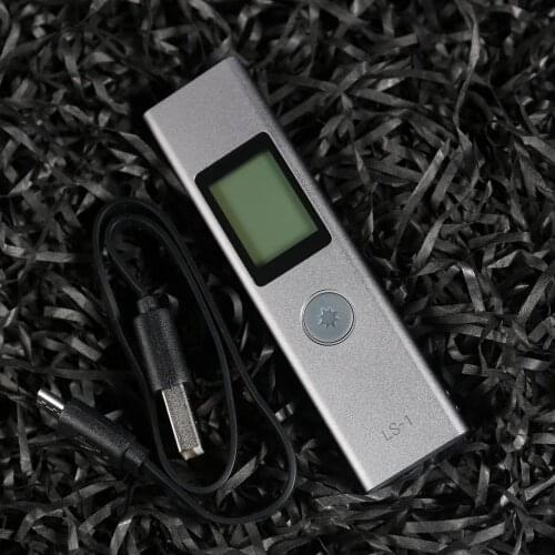 LS-1 40m Laser Rangefinder Portable Meter Smart Laser Rangefinder Mini USB High Precision Measurement Handheld Range Finder