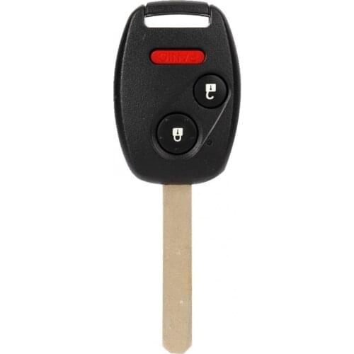 Fit For Honda Civic 06-11 LX L X Car Remote Key Keyless Remote Control Key Accessories J49 Metal Remote Key