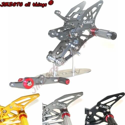 CNC Adjustable Rear Set Rearsets For BMW S1000RR 2015-2018/S1000R 2017-2019 Foot Rest