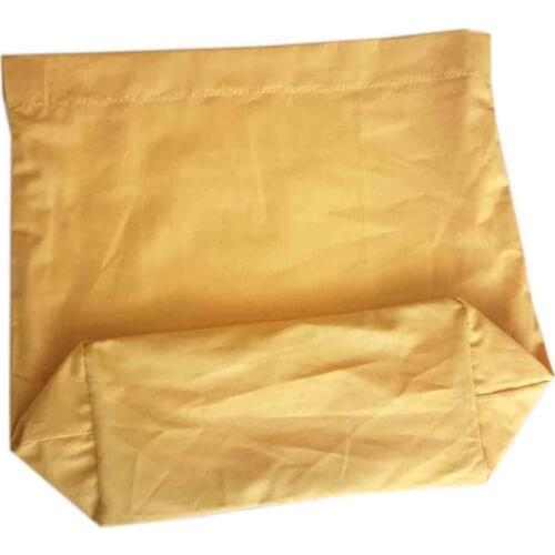 Mesh Pocket Bag Ready Primer Based 22x12cm Mustard Yellow