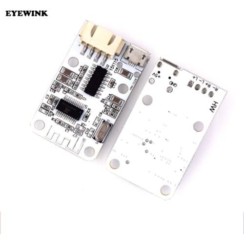 1pcs Wireless Bluetooth 4.0 Stereo Audio Receiver Module Digital Amplifier Sound Loud Board Micro USB 3W+3W 5V DC