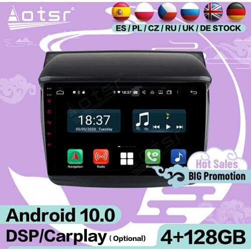 2 Din Stereo Android Player For Mitsubishi L200 Trion 2007 2008 2009 2010 2011 2012 2013 2014 GPS Audio Radio Receiver Head Unit
