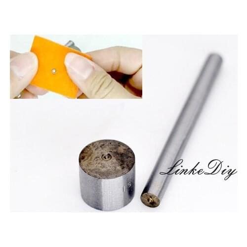 2pcs/set blyth Doll DIY clothes tools Mini metal eyelets Mounted Tools crimping tool Doll clothing DIY accessories 1mm 1.5mm 2mm