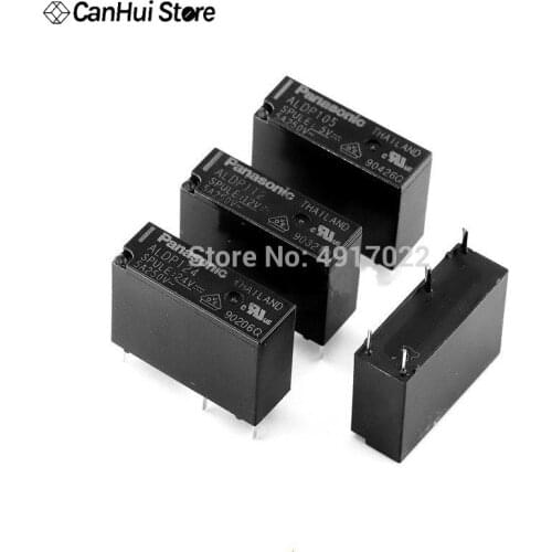 5PCS/LOT Relay ALDP124 ALDP124W ALDP112 ALDP105 DC 05V 12V 24V 5A 250V DIP4 New and original