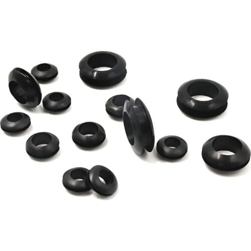 60 Pcs Water Pipe Wire Rubber Grommets Rings Inside Diameter 25mm/30mm/40mm/50mm/60mm Hose Cable Protective Washers