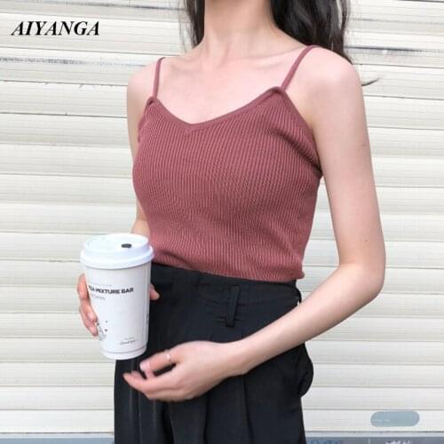 AIYANGA Women's Knitted T-shirts