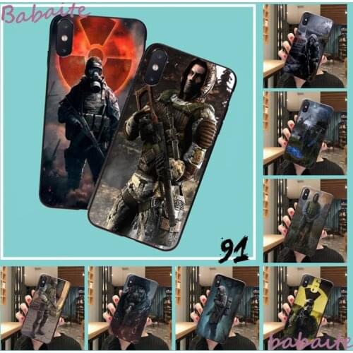 Babaite stalker clear sky Customer High Quality Phone Case For iPhone 8 7 6 6S Plus 5 5S SE 2020 11 11pro max XR X XS MAX