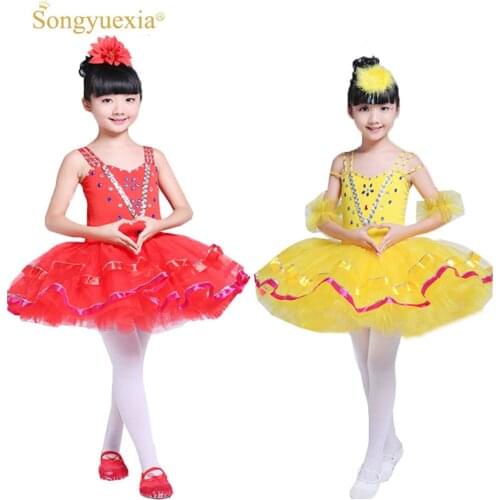 Children professional ballet tutu skirt girl swan tutu dress ballet clothes children ballet dress women ballet tutu dress kid