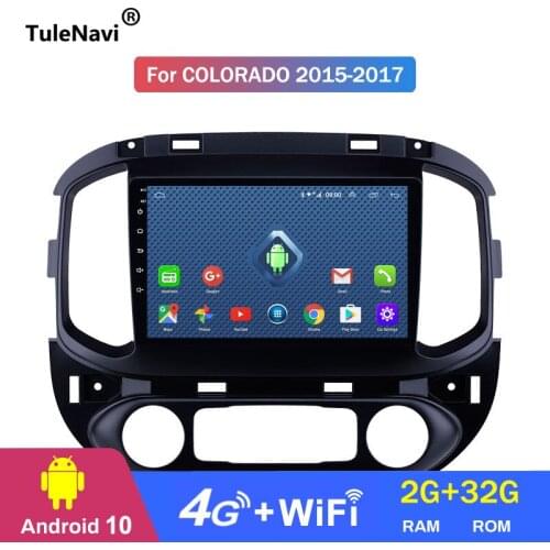 For Chevrolet 2015 2016 2017 colorado Android10 large-screen DVD navigation 2+32g Car Multimedia MP5 Player GPS Car Auto Radio