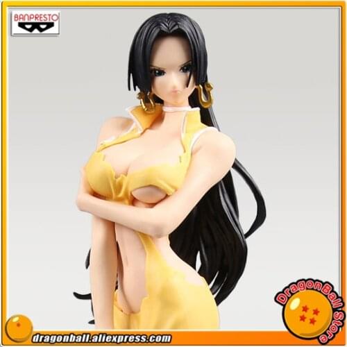 Japan Anime "ONE PIECE" Original BANPRESTO Glitter & Glamours Collection Figure - BOA HANCOCK CRASH STYLE Special Color ver