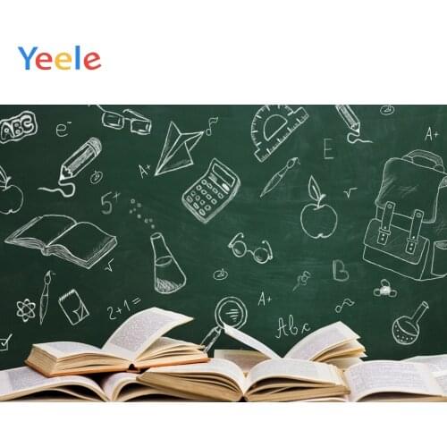 Yeele Books Baby Shower Blackboard Wall Portrait Backgrounds For Photography Photographic Backdrops For Photo Studio Photophone